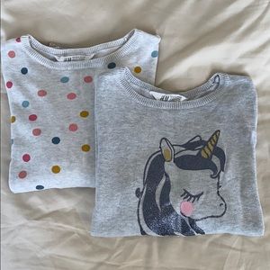 H&M sweater bundle, girls